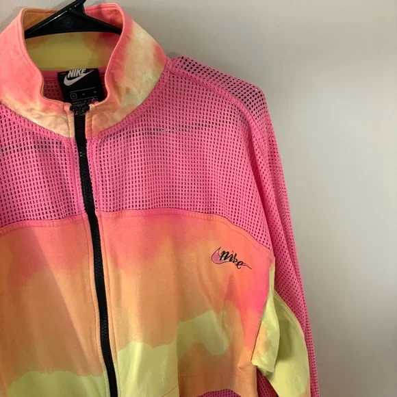 Nike Vintage Colorful Full Zip Jacket RARE - Picture 3 of 4